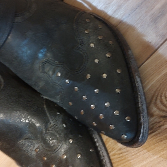 Harley Davidson distressed leather boote - Picture 6 of 7